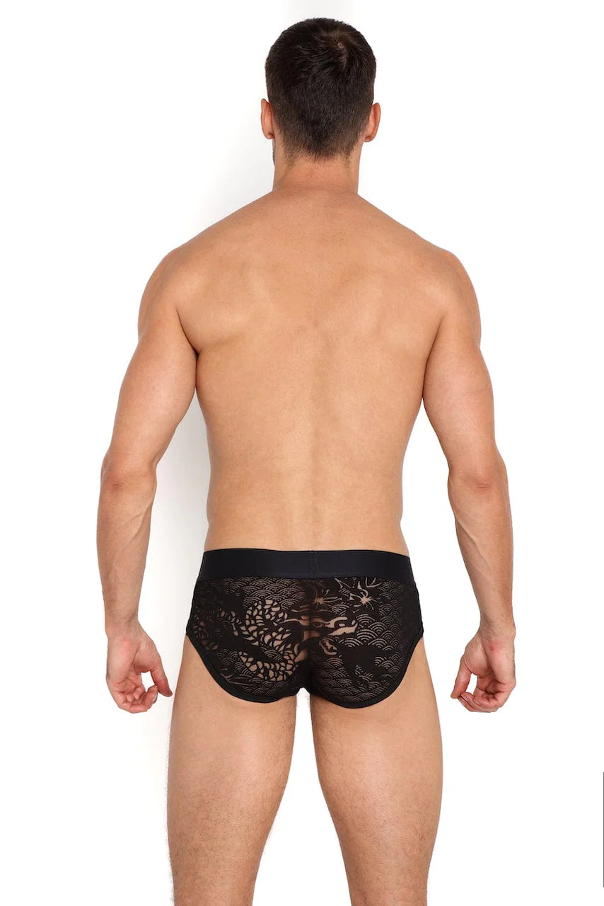 Dragon Burnout Black Brief - Image 4