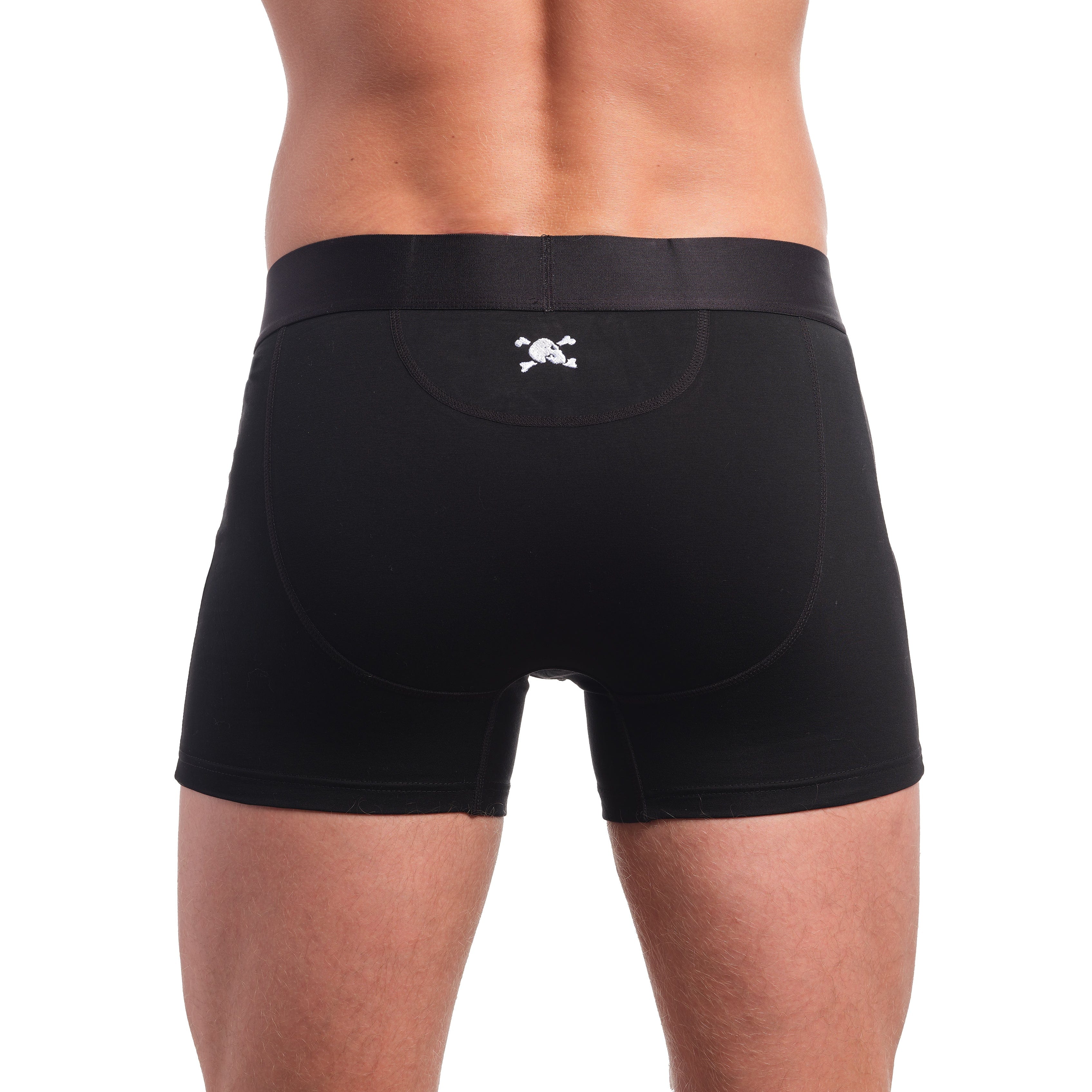 Just the Bones Boxer Brief Black - Image 4