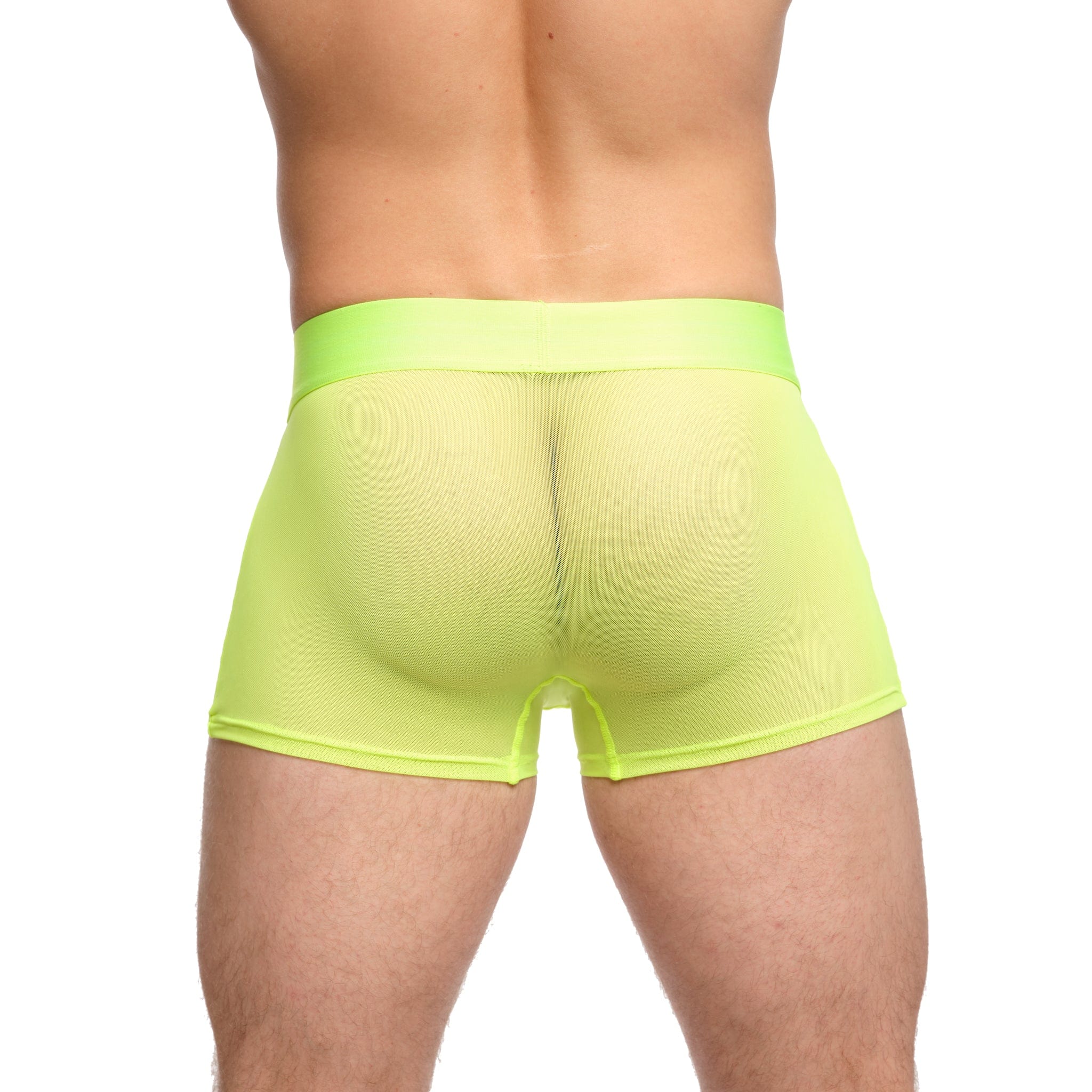 Just The Bones Sheer Trunk Neon Green - Image 4