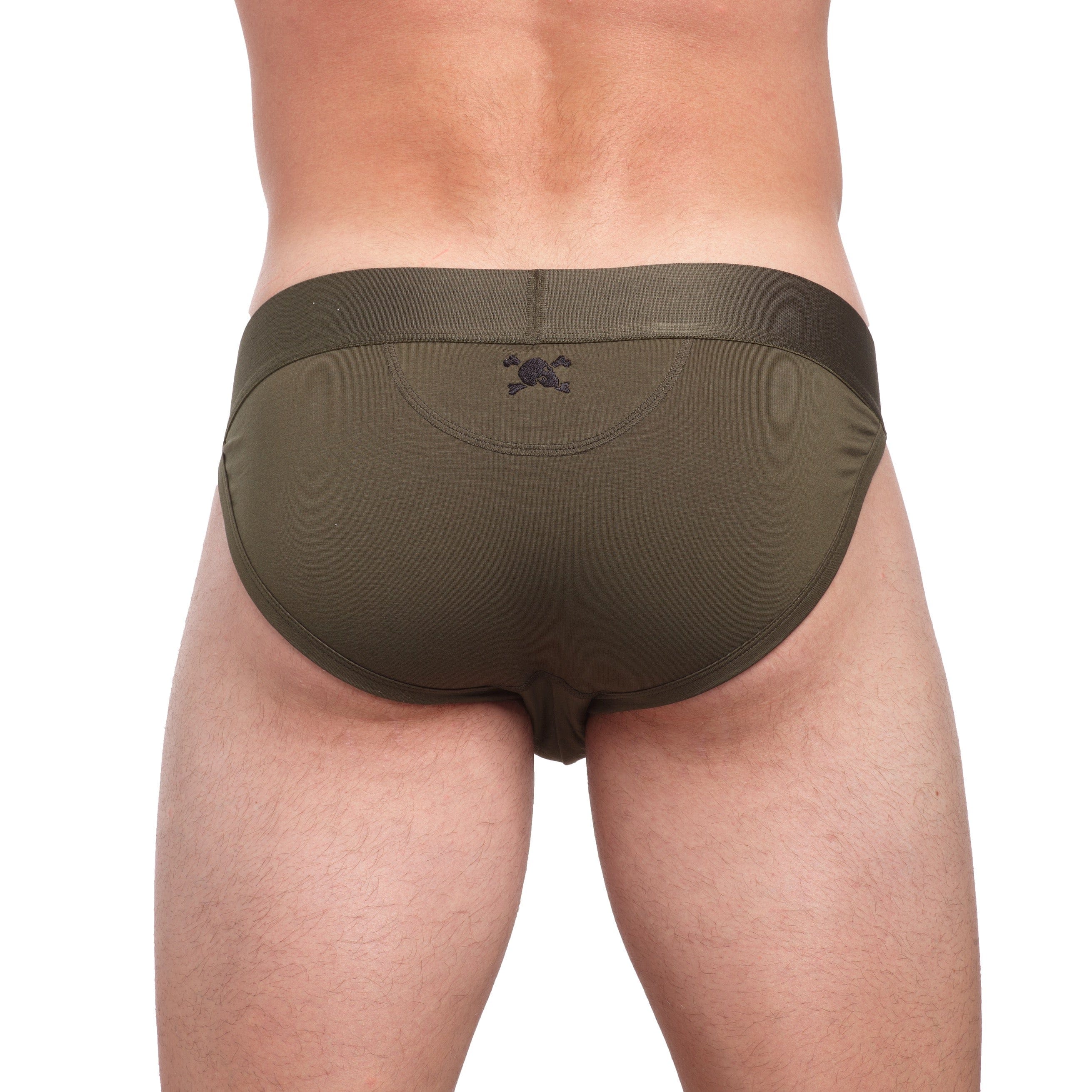 Just the Bones Sport Brief Army Green - Image 4