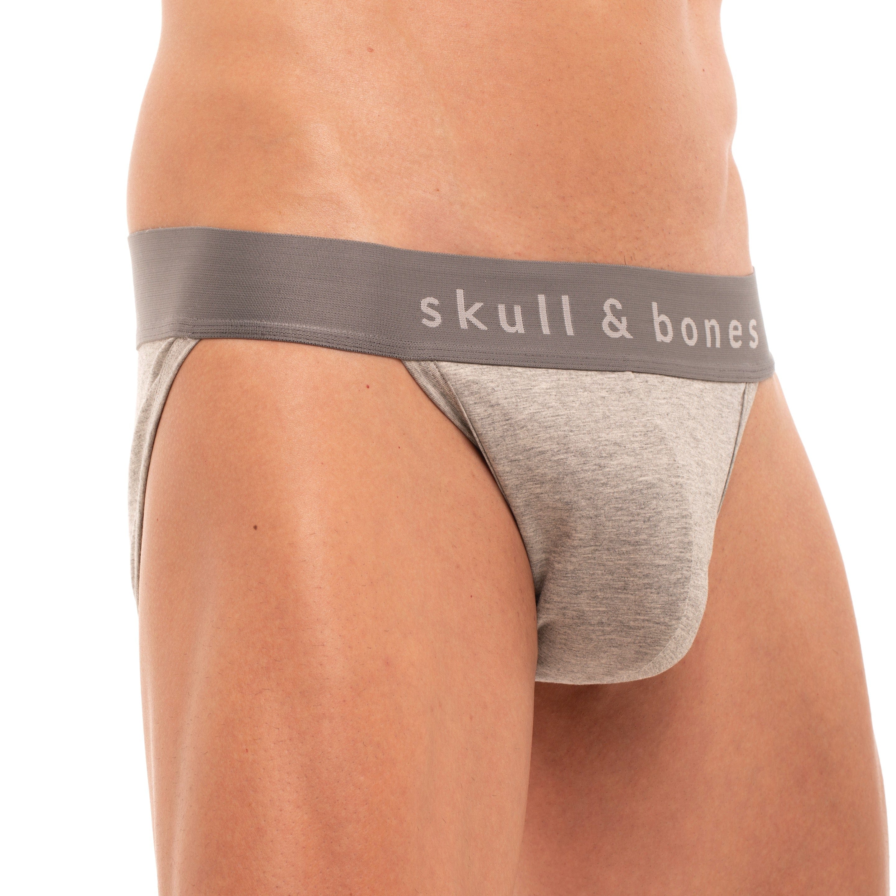 Just the Bones Sport Brief Grey - Image 3