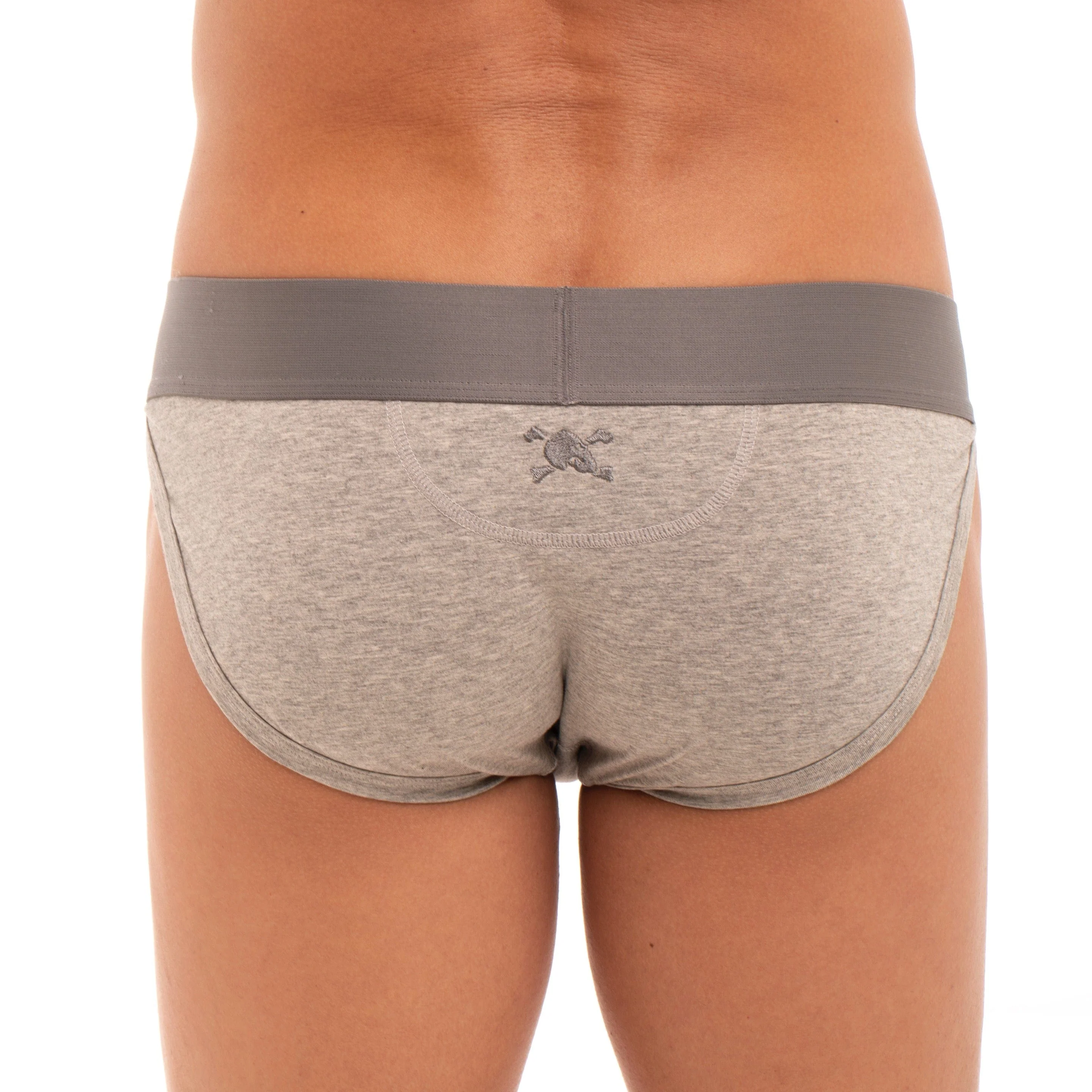 Just the Bones Sport Brief Grey - Image 6