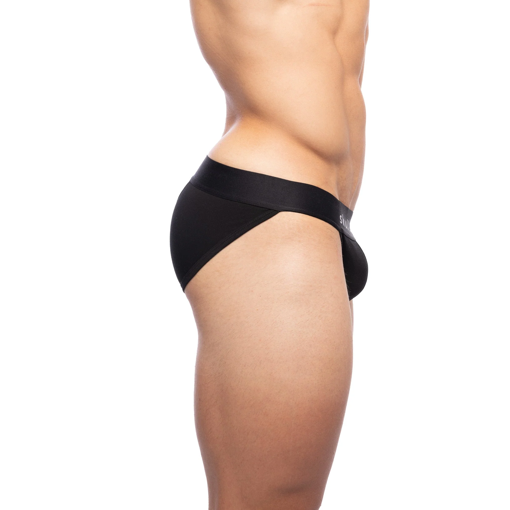 Just the Bones Sport Brief Black - Image 4