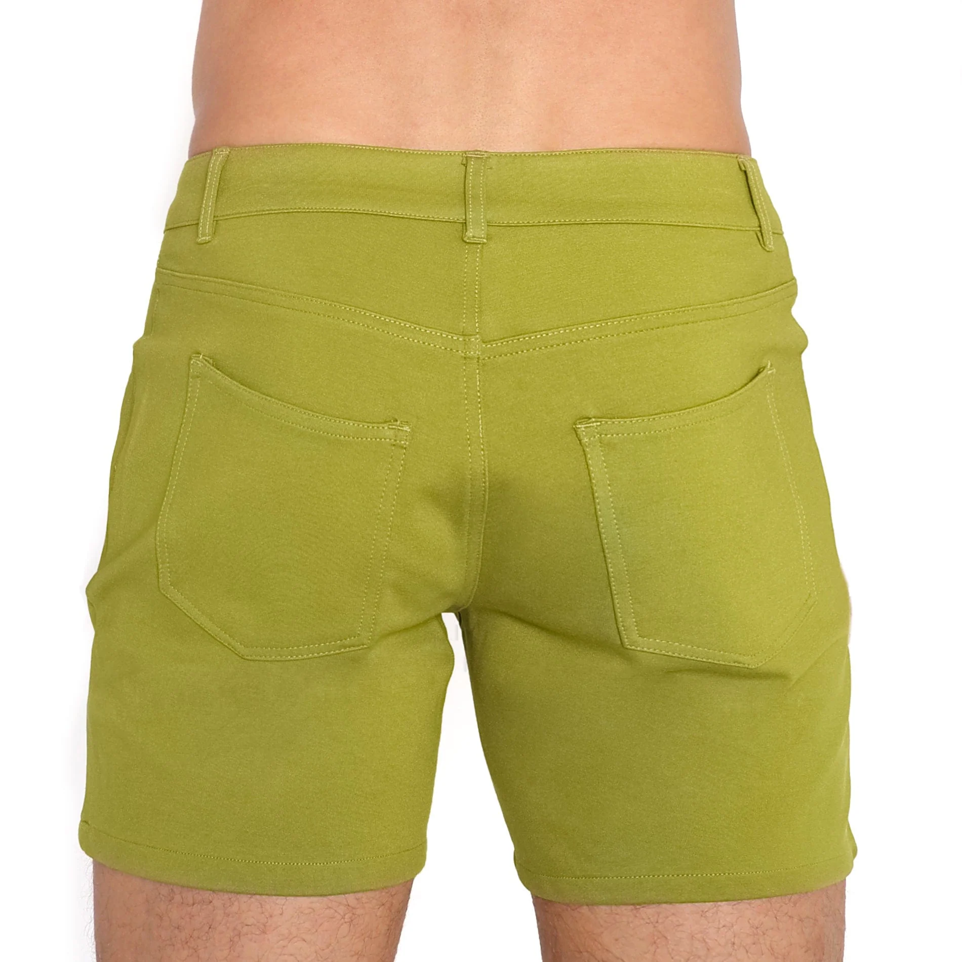 Logo Knit Stretch Short Green - Image 3