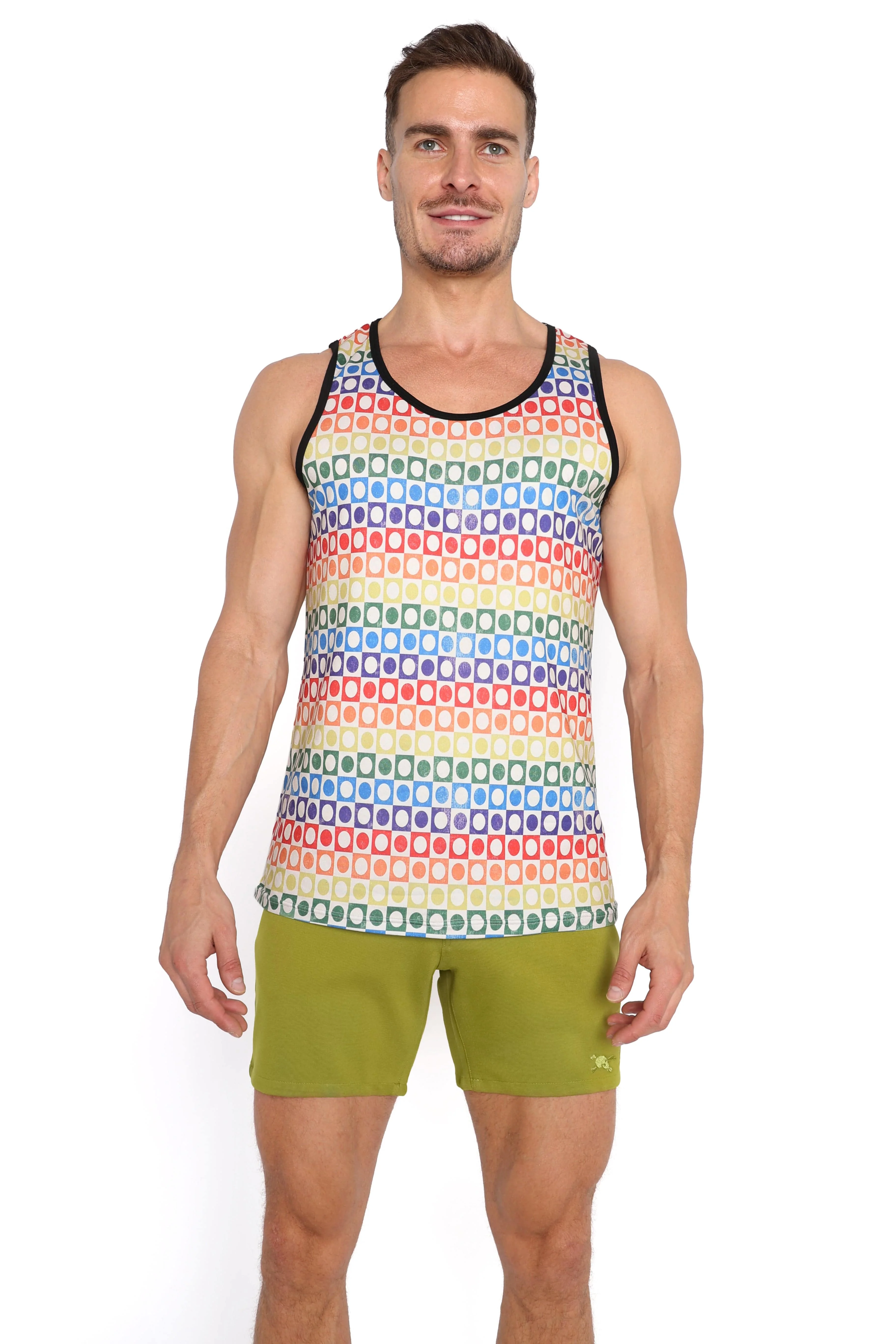 Logo Knit Stretch Short Green - Image 4