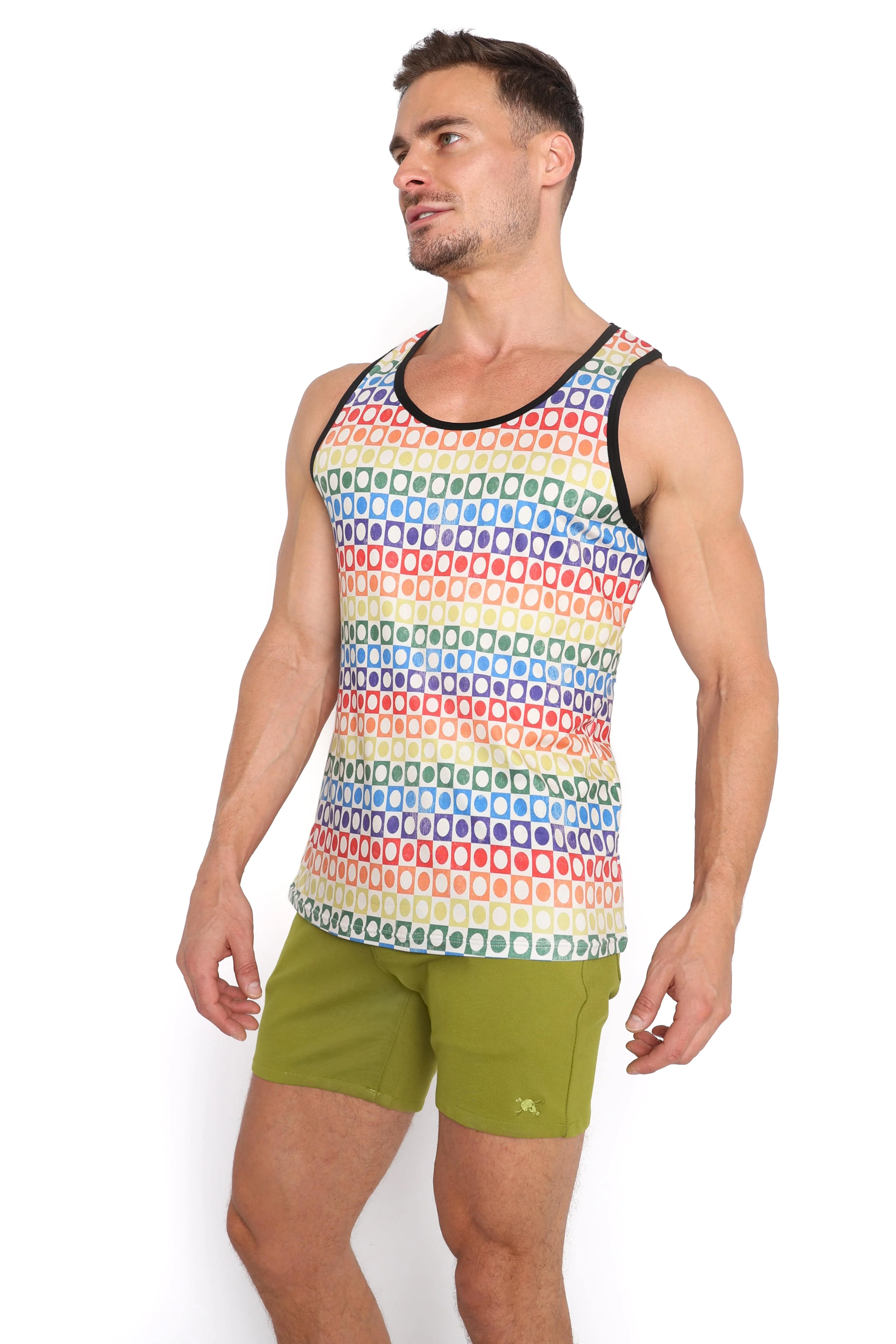 Logo Knit Stretch Short Green - Image 5