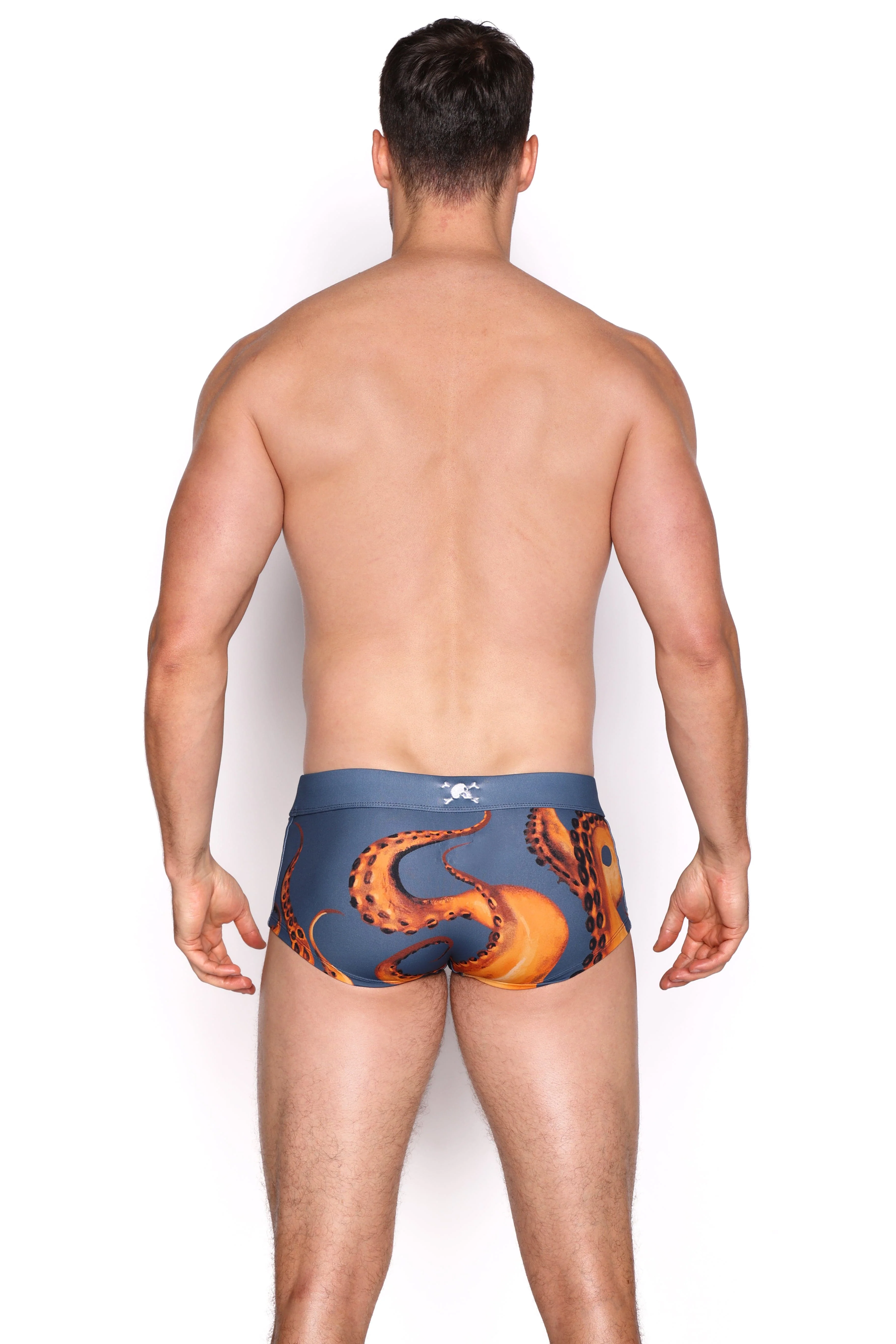 Octopus Blue Swim Trunk - Image 6