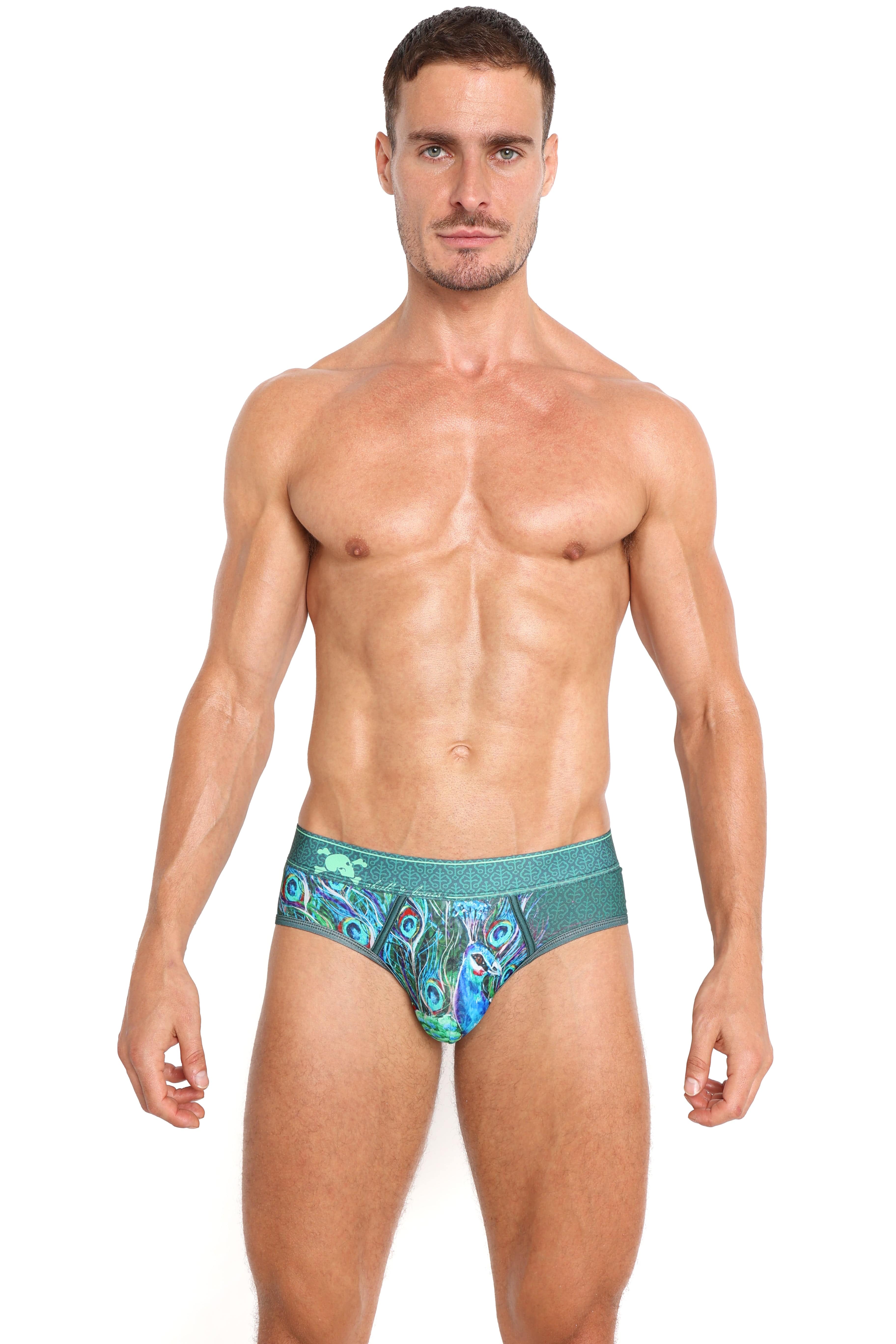 Peacock Brief Green - Image 3