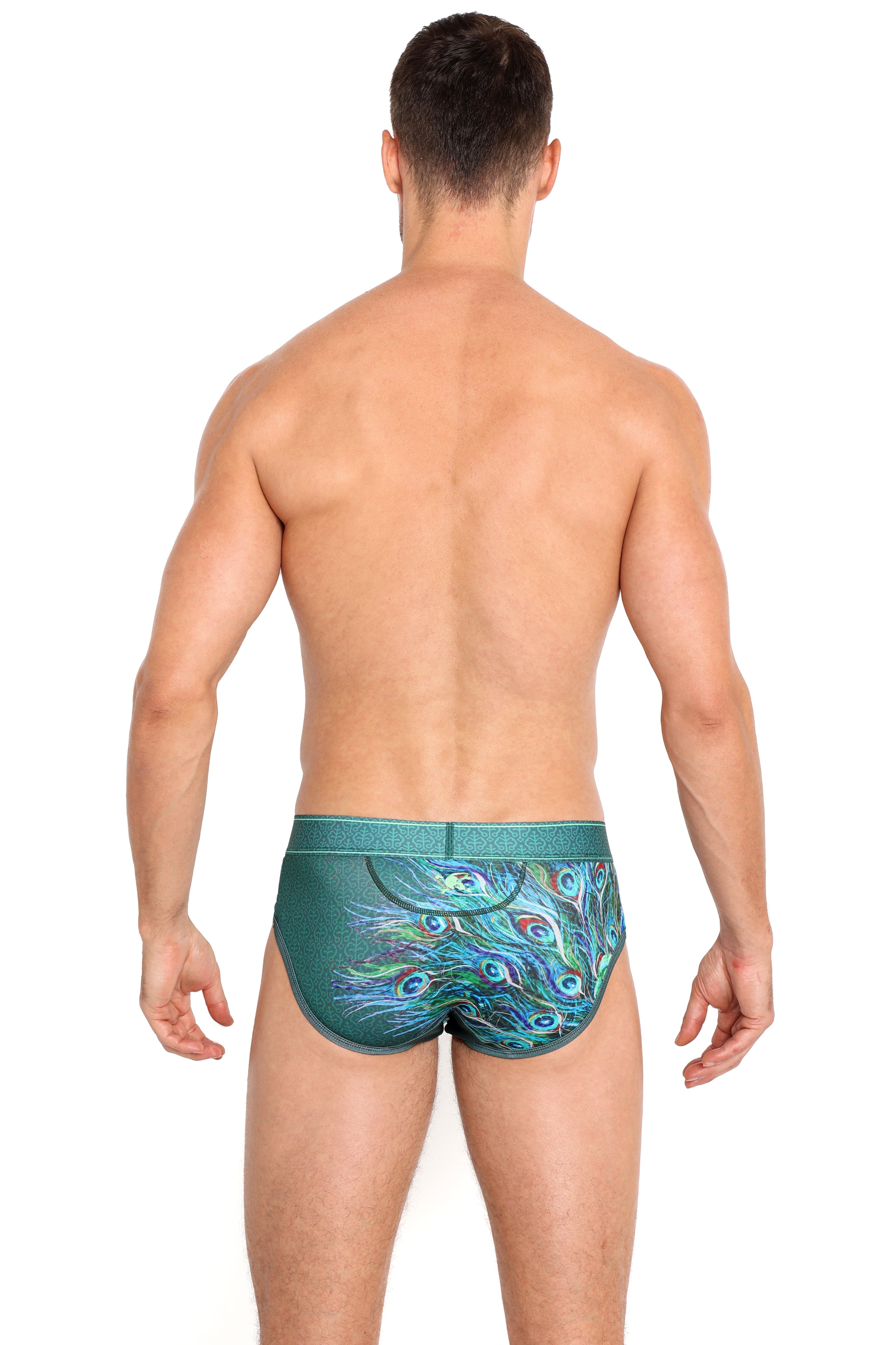 Peacock Brief Green - Image 4