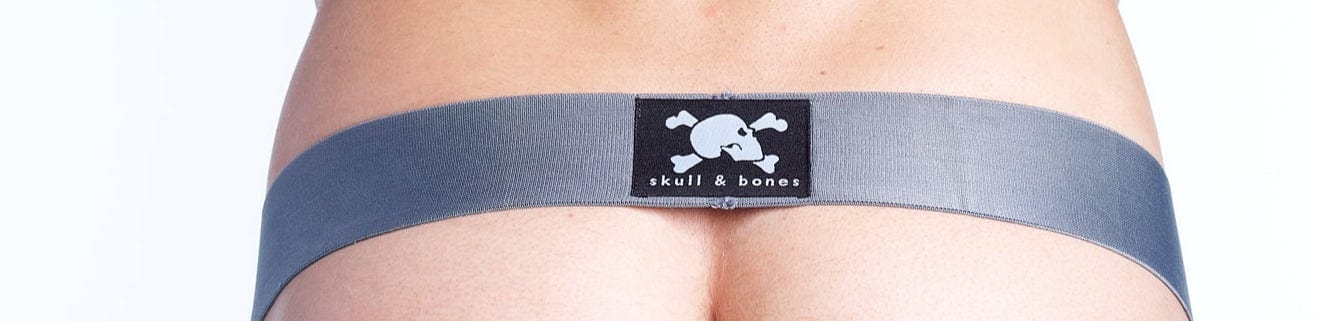 Just the Bones Jock Heather Grey - Image 4