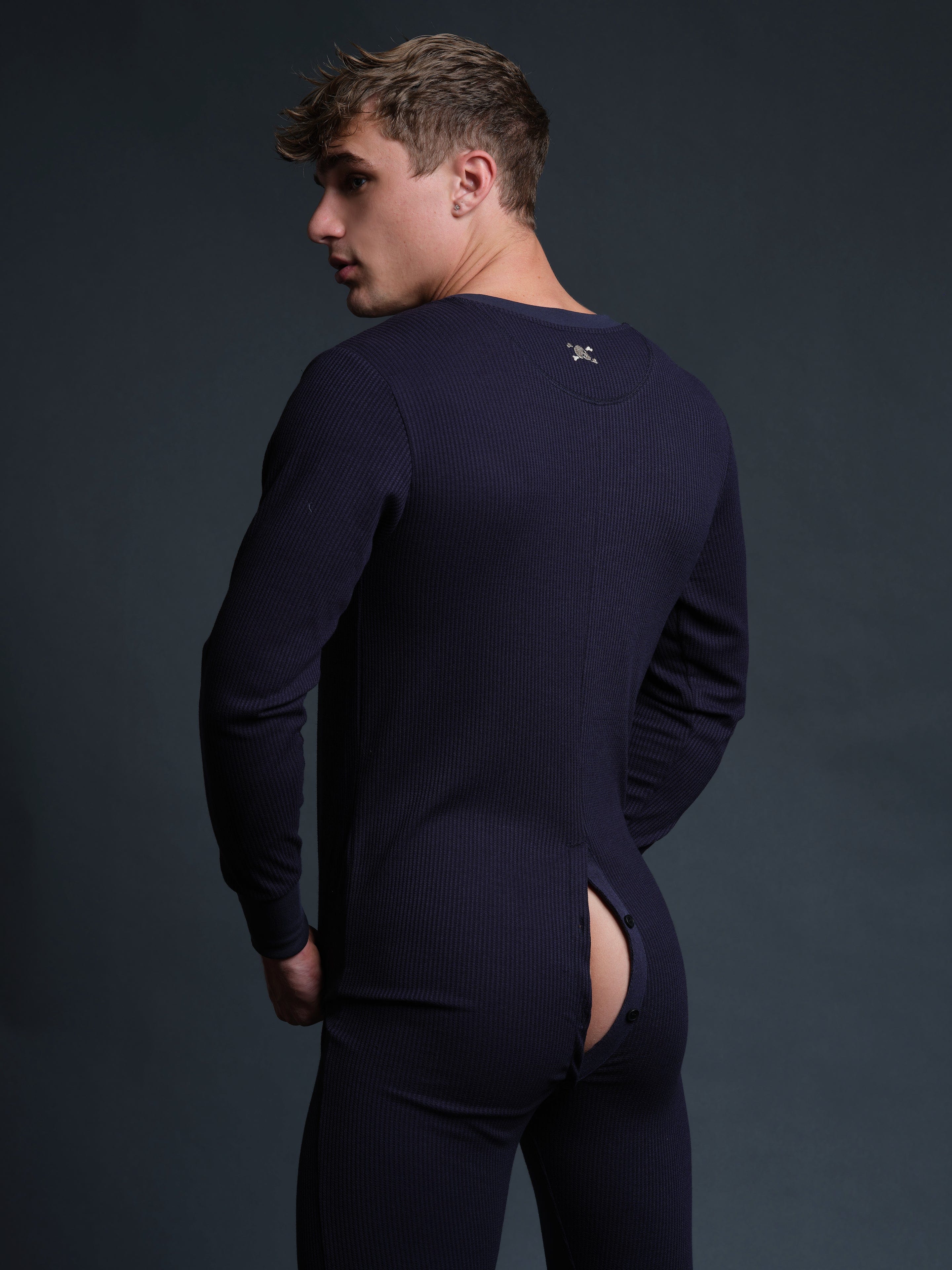 S&B Signature Union Suit Navy - Image 3