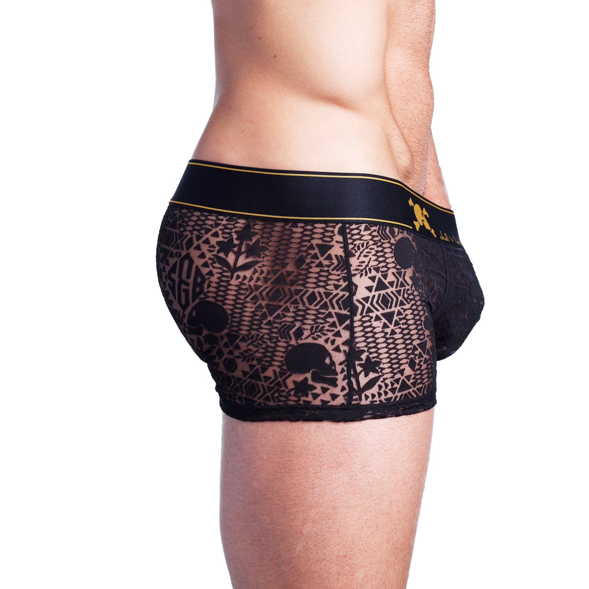 Skull and Bones Burnout Trunk Black - Image 3