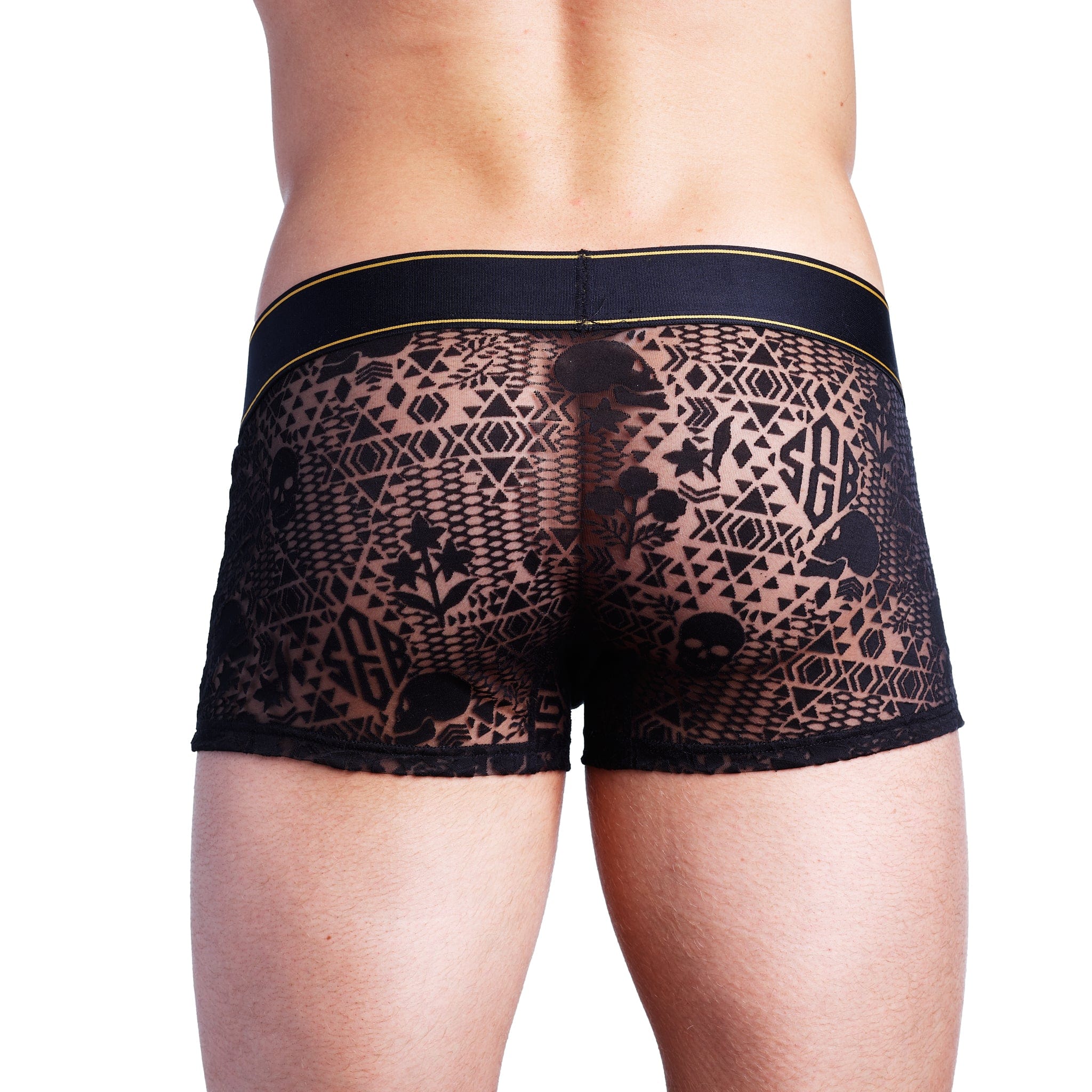 Skull and Bones Burnout Trunk Black - Image 4